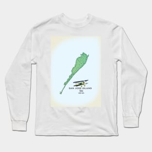 San José Island Texas USA Long Sleeve T-Shirt